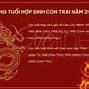 Con Trai Tuổi Rồng Sinh Tháng Nào Tốt